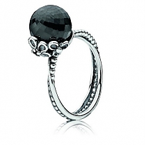 Серебряное кольцо со шпинелью и кристаллом Pandora 190848SPB